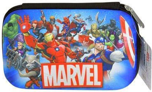 BLUE COMIC MARVEL PENCIL CASE